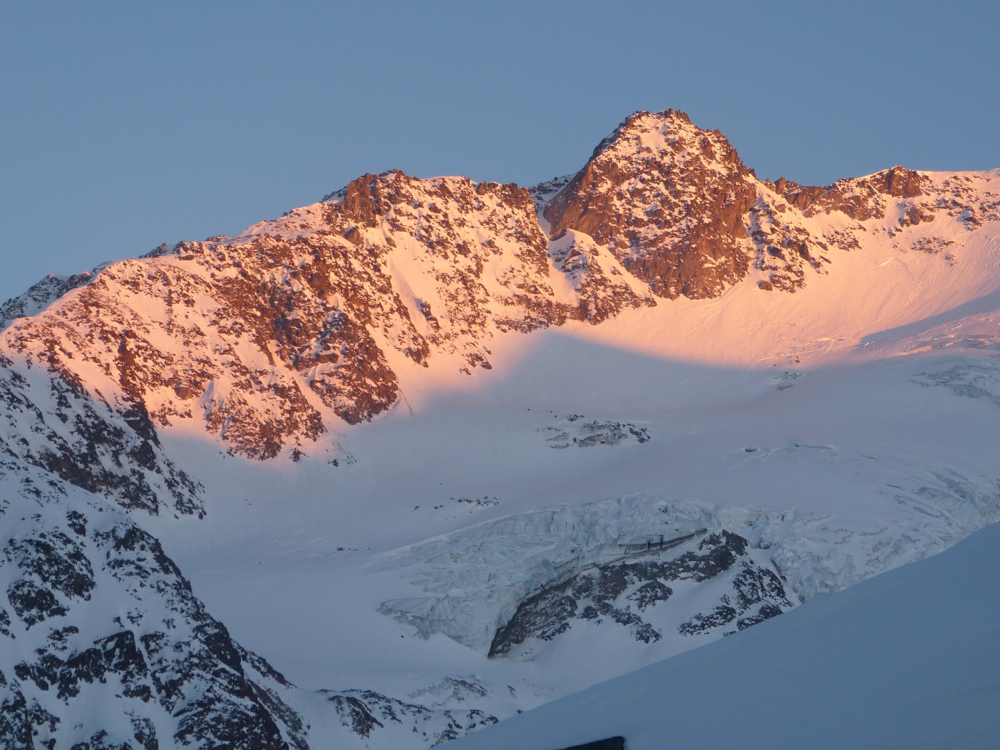 Abendstimmung am Kaunertaler Gletscher